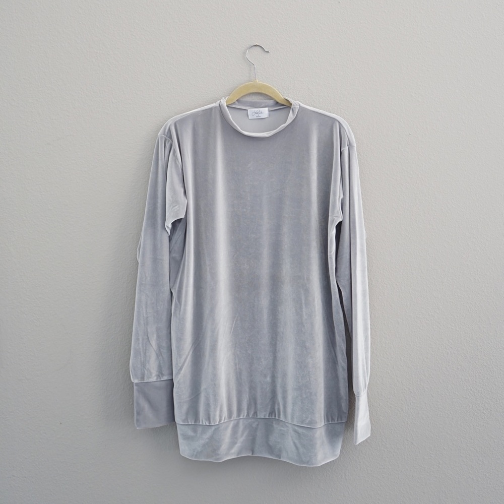 Laina Rauma Silver “Leisure” Velour Sweat Suit